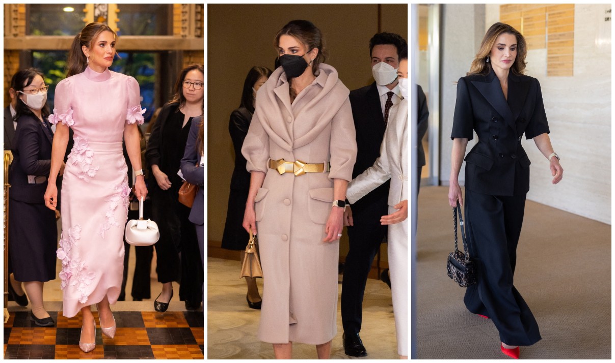 Bασίλισσα Ράνια: Γιατί προκάλεσαν αντιδράσεις οι chic εμφανίσεις της στην Ιαπωνία;