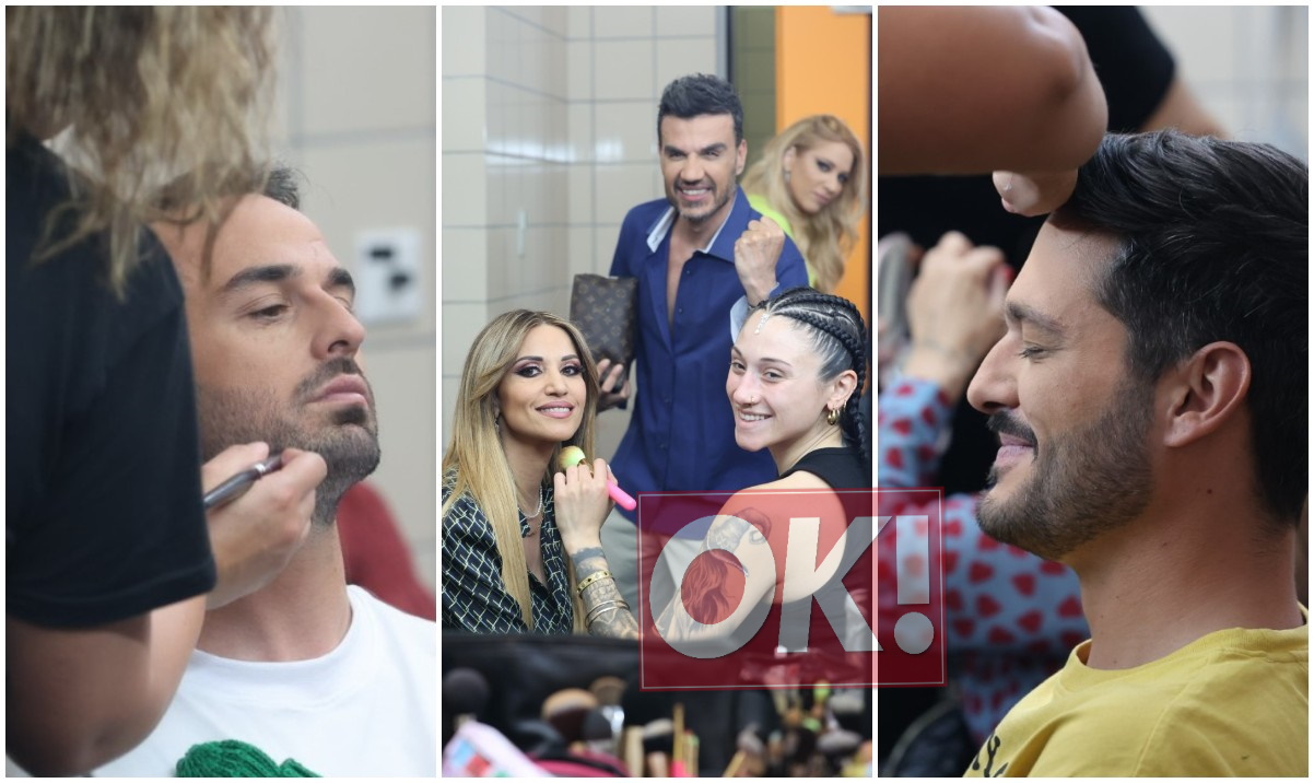 J2US: Backstage στιγμιότυπα μια ανάσα πριν από το live του φαντασμαγορικού σόου