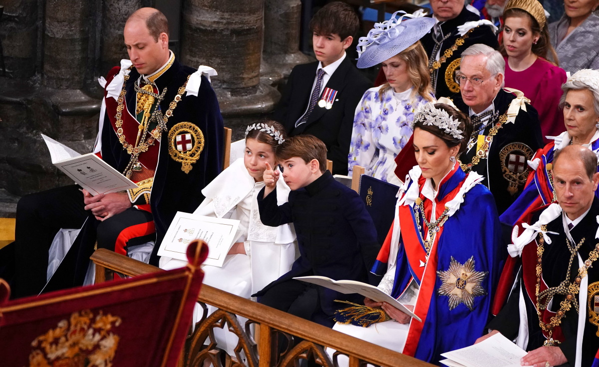 Πρίγκιπας Λούις: Έκλεψε την παράσταση στη στέψη του βασιλιά Καρόλου