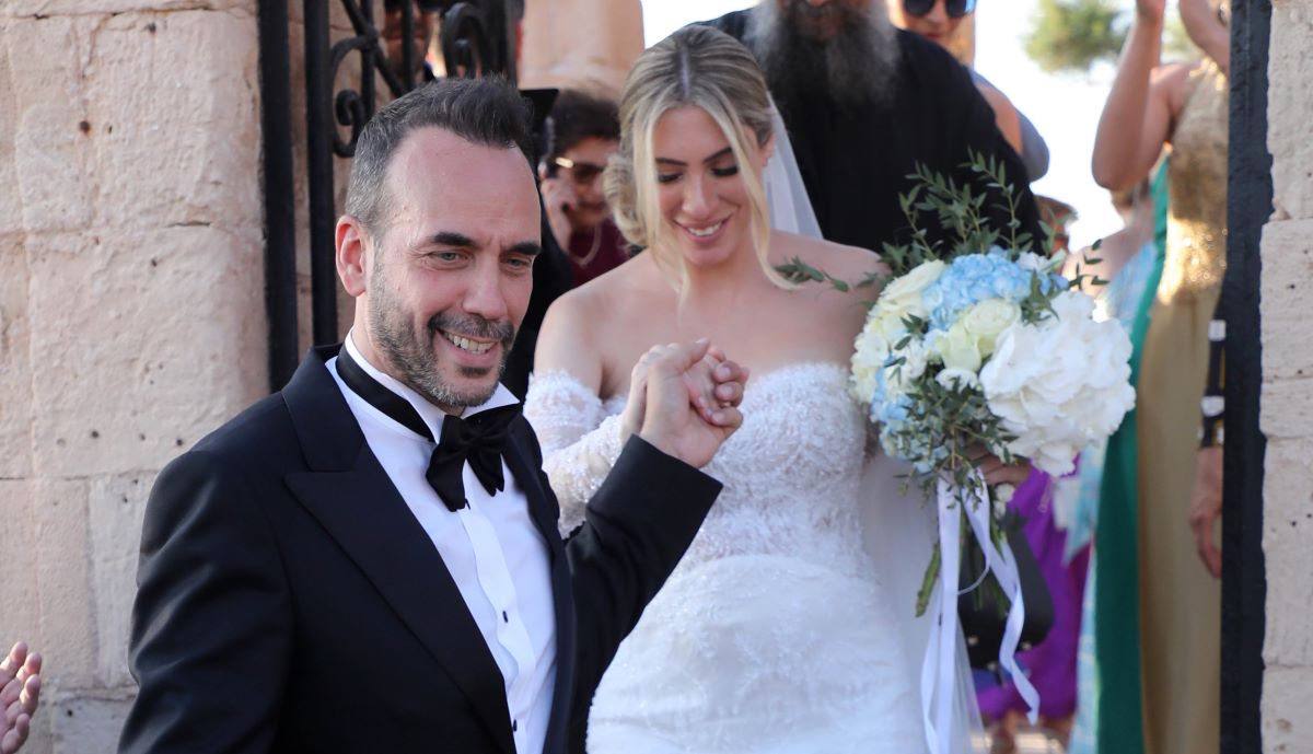 Πάνος Μουζουράκης: Οι πρώτες δηλώσεις μετά τον γάμο του με την Μαριλού Κόζαρη