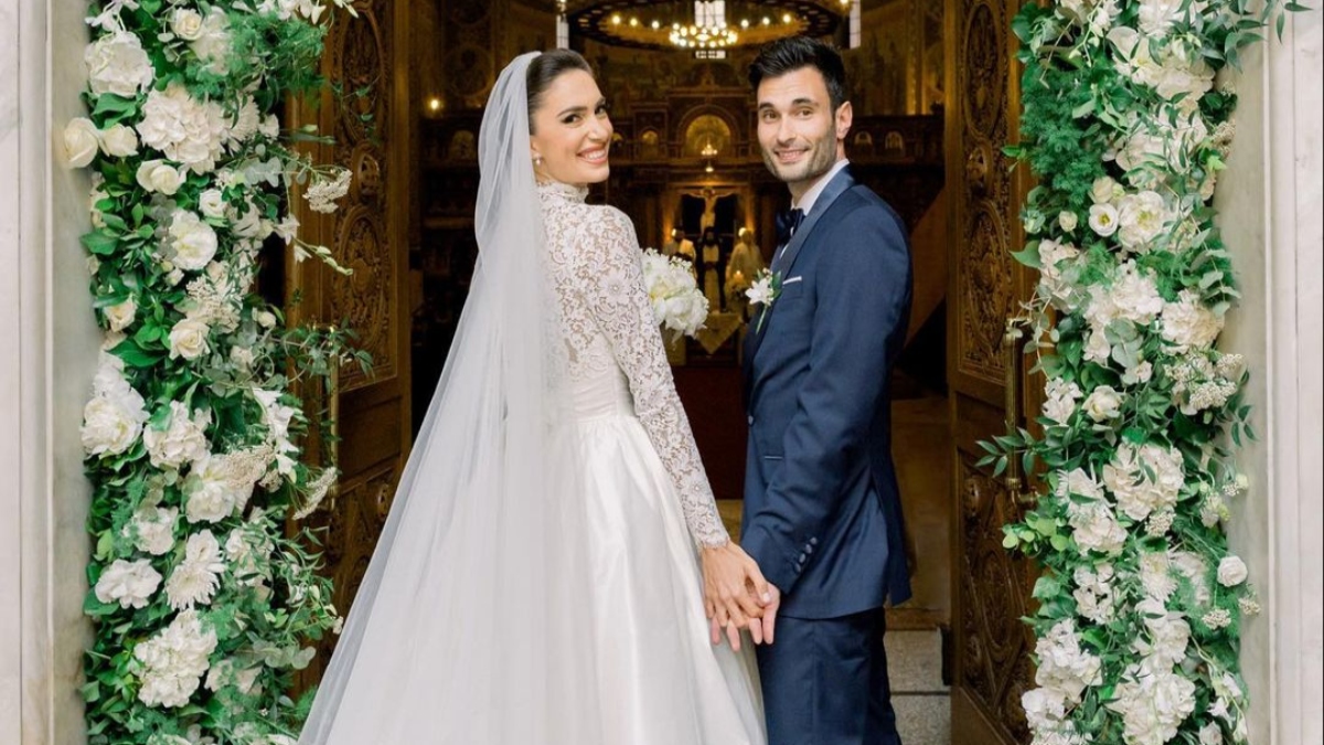 Άννα Πρέλεβιτς – Νικήτας Νομικός: Οι φωτογραφίες από τον παραμυθένιο γάμο τους και το μήνυμα στο Instagram