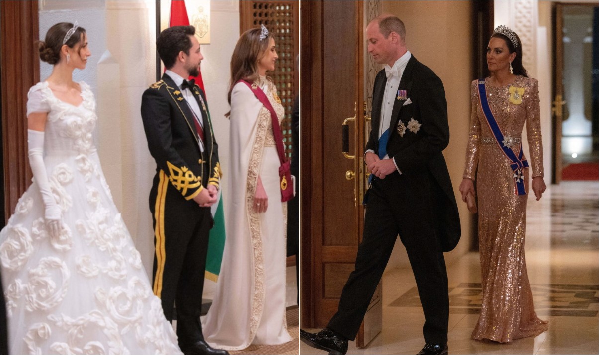 Οι πιο εντυπωσιακές εμφανίσεις στη γαμήλια δεξίωση του διαδόχου της Ιορδανίας  – To δεύτερο Dolce & Gabbana νυφικό
