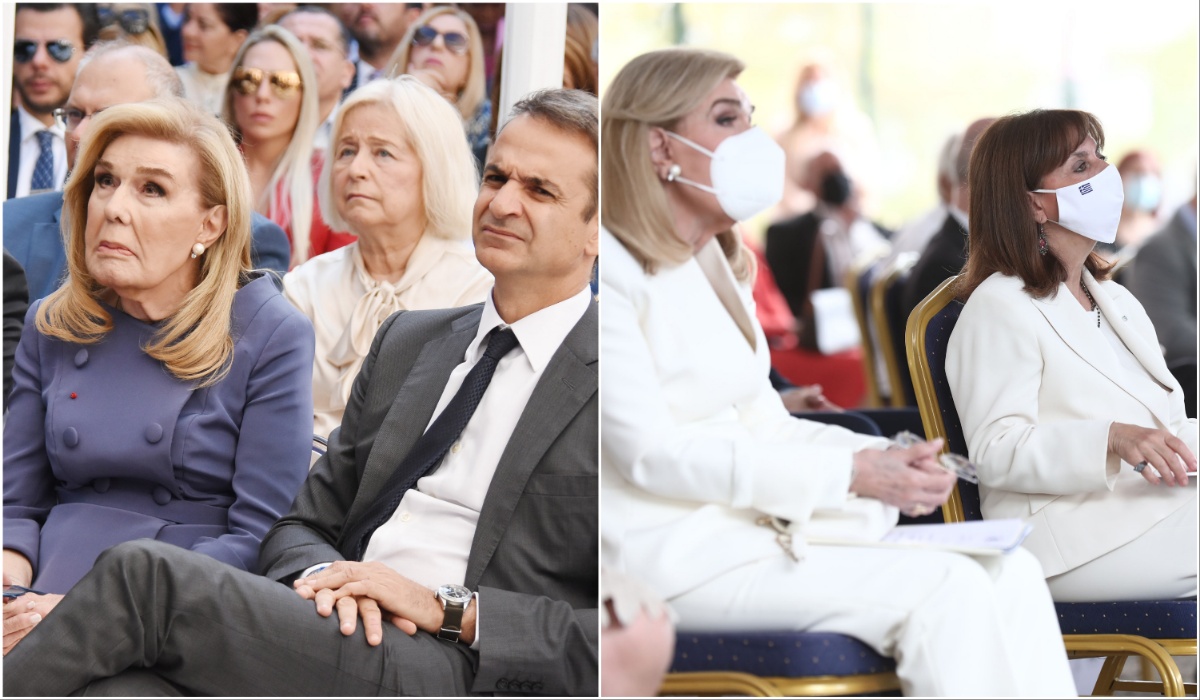 Ο Πρωθυπουργός Κυριάκος Μητσοτάκης και η Πρόεδρος της Δημοκρατίας Κατερίνα Σακελλαροπούλου είπαν το δικό τους «αντίο» στη Μαριάννα Βαρδινογιάννη