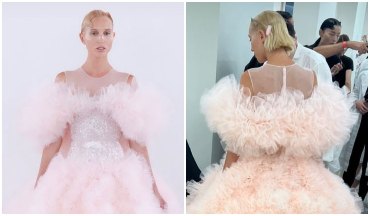 Μαρία Ολυμπία: Περπάτησε στο catwalk του Giambattista Valli με παραμυθένια δημιουργία