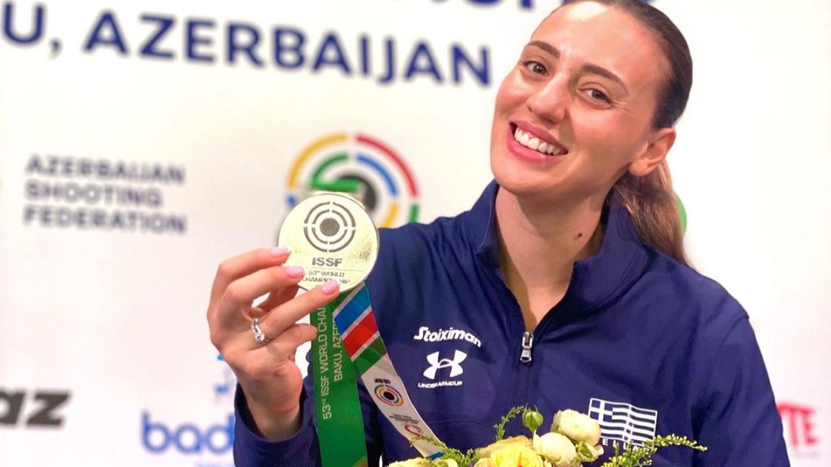 Άννα Κορακάκη: Ασημένιο μετάλλιο στα 25μ. σταθερού στόχου στο παγκόσμιο πρωτάθλημα
