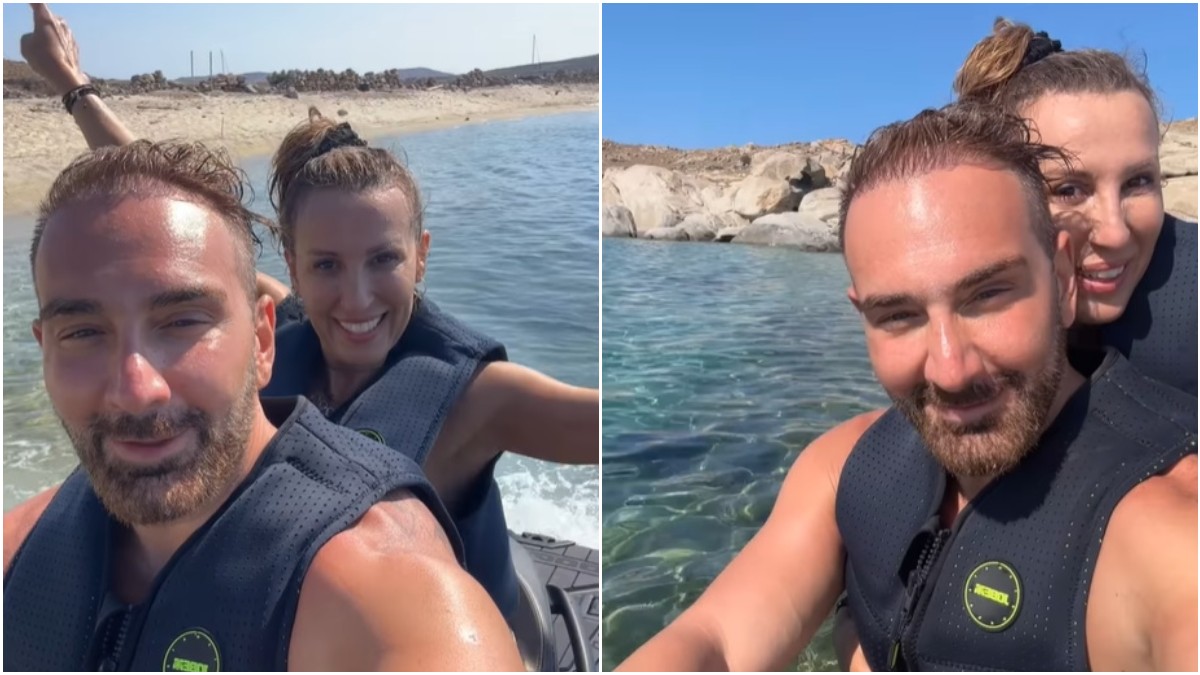 Νίκος Κοκλώνης – Πηγή Δεβετζή: Με το jet ski στη Δήλο