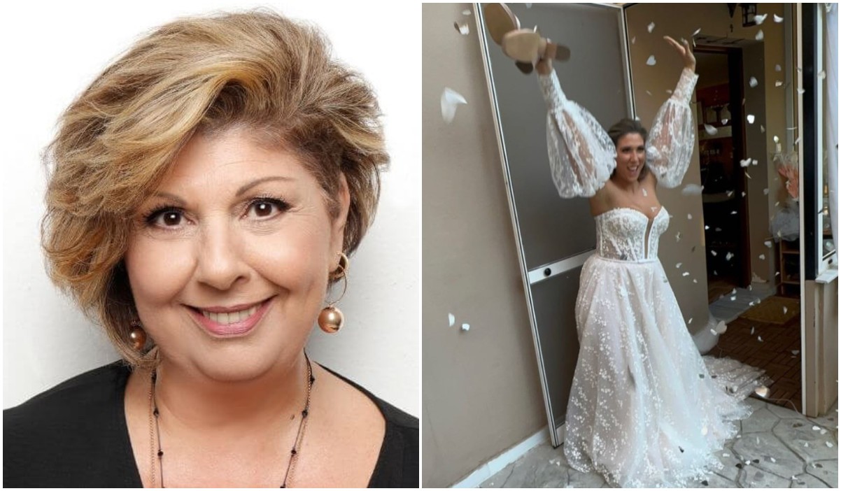 Λένα Μαντά: Οι αδημοσίευτες φωτογραφίες από τον γάμο της κόρης της, Μαρίας