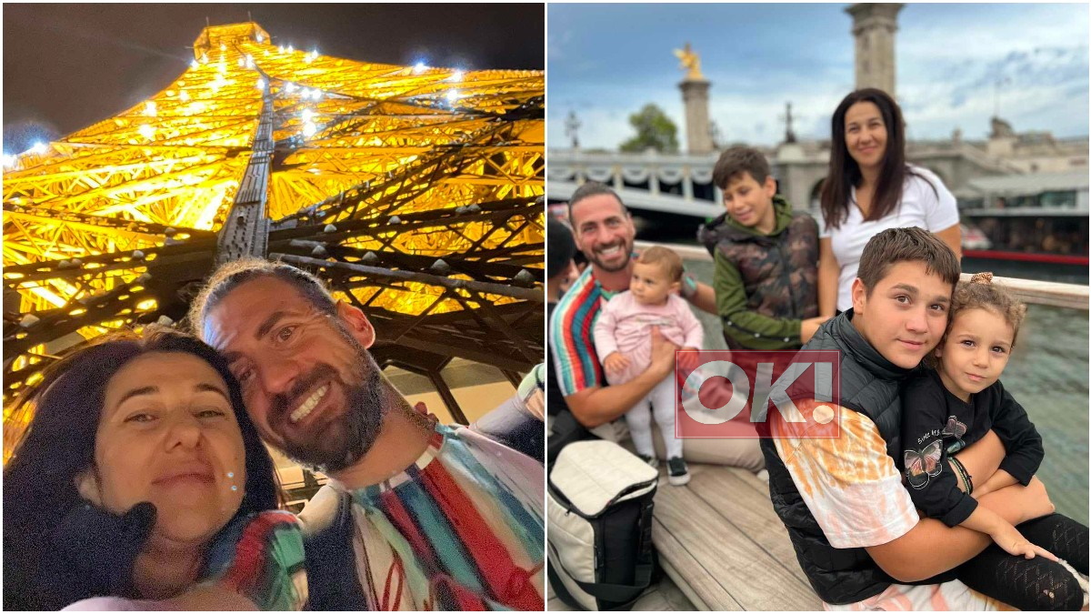 Κώστας Παπαδόπουλος: Ταξίδι στο Παρίσι με την οικογένειά του – Αποκλειστικές φωτογραφίες
