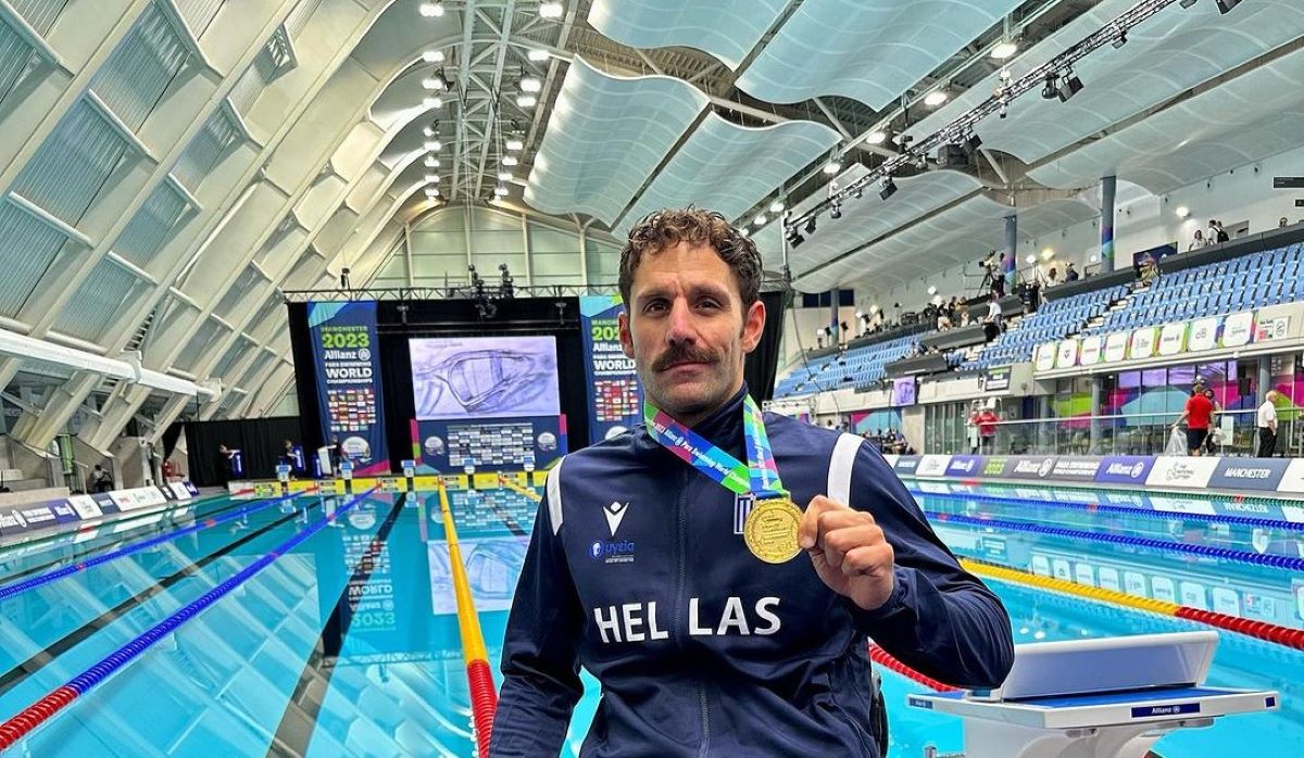 «Χρυσός» ο Αντώνης Τσαπατάκης στο Παγκόσμιο Πρωτάθλημα Παρά-Κολύμβησης