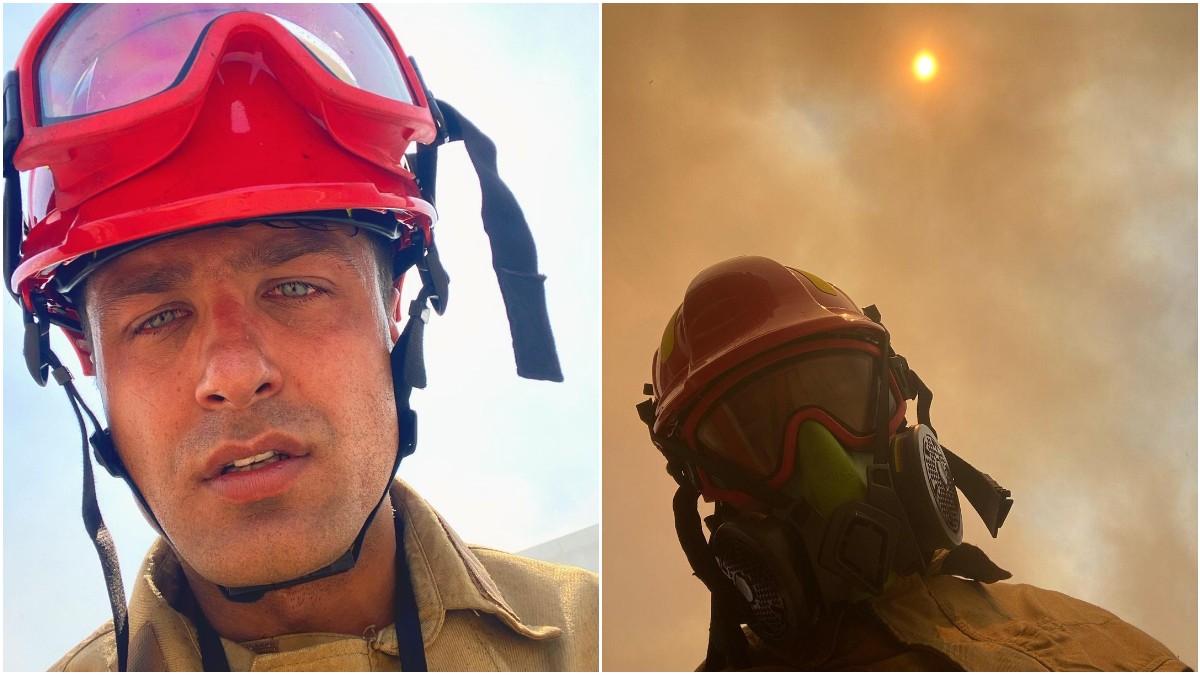Γιάννης Τσολάκης: Ο πρώην Survivor στη μάχη με τις φλόγες – Συγκλονίζουν οι εικόνες που μοιράζεται