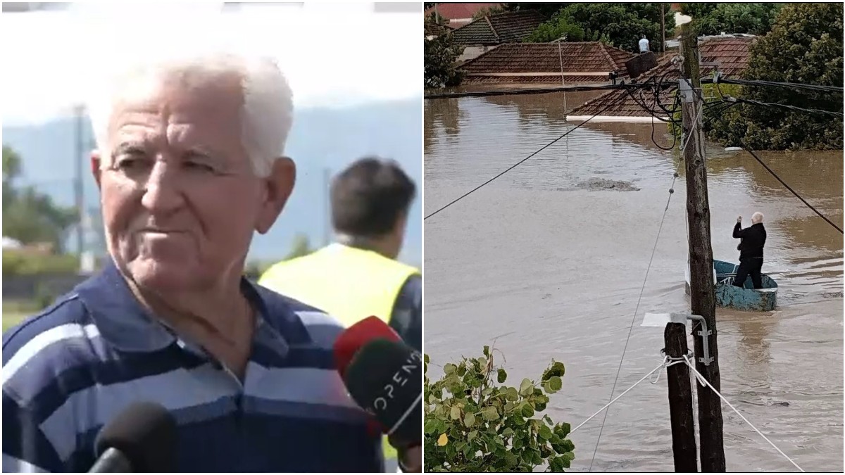 Κακοκαιρία Daniel: Ο 80χρονος που έσωσε 15 ανθρώπους με τη βάρκα του στην Καρδίτσα
