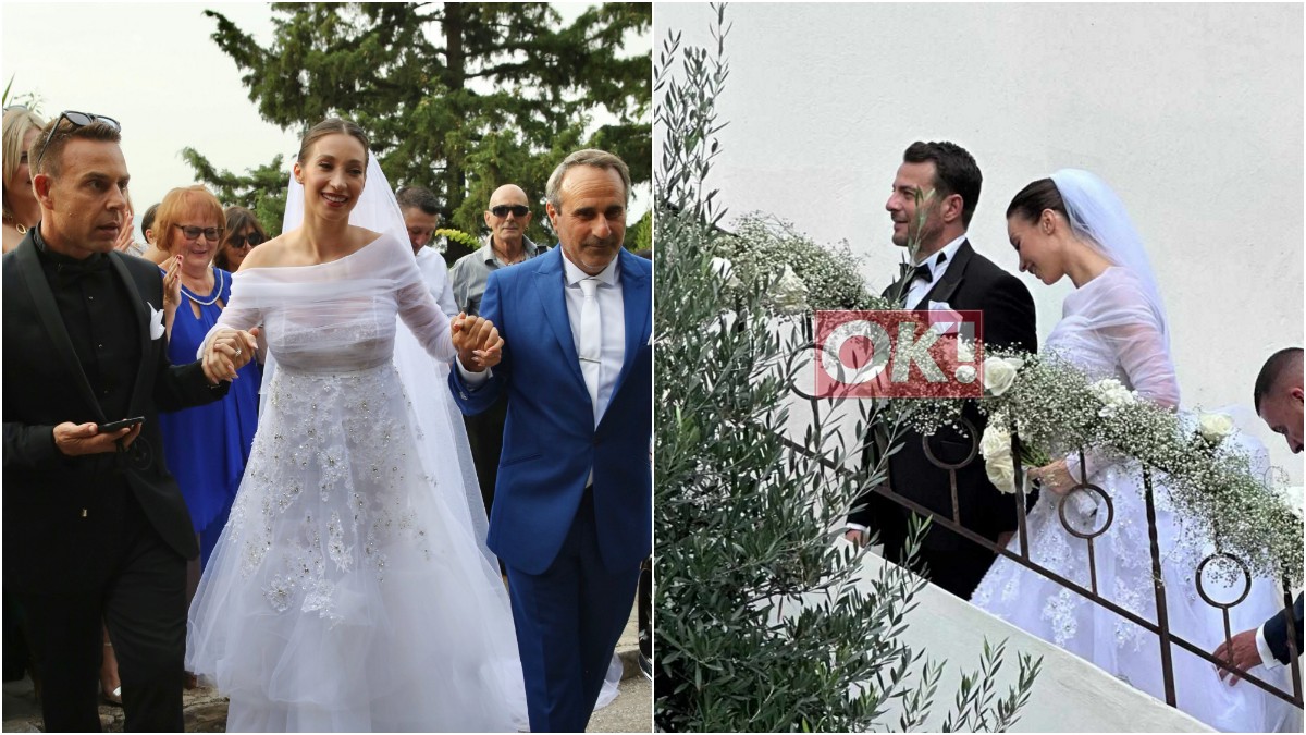 Γιώργος Αγγελόπουλος – Δήμητρα Βαμβακούση: Οι πρώτες φωτογραφίες του γάμου τους