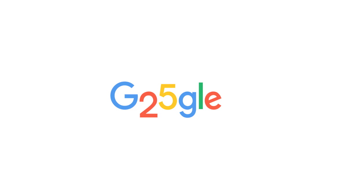 Η Google γιορτάζει τα 25α γενέθλιά της