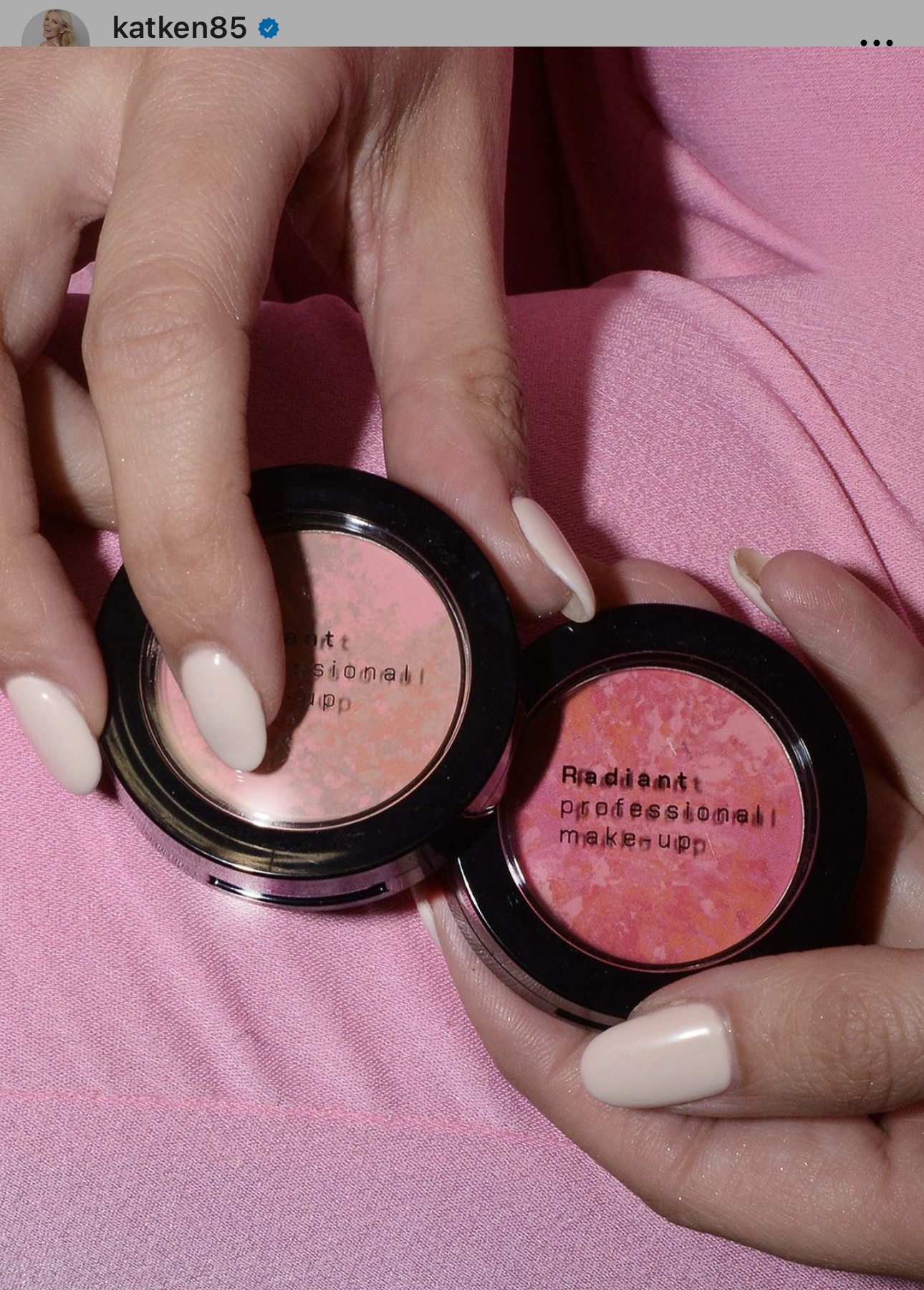blush contouring