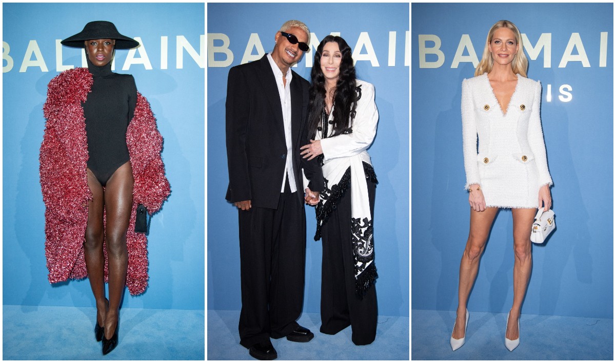 Balmain: Η εμφάνιση της Σερ με τον κατά 40 χρόνια νεότερο σύντροφό της – Ποιοι σταρ ήταν εκεί