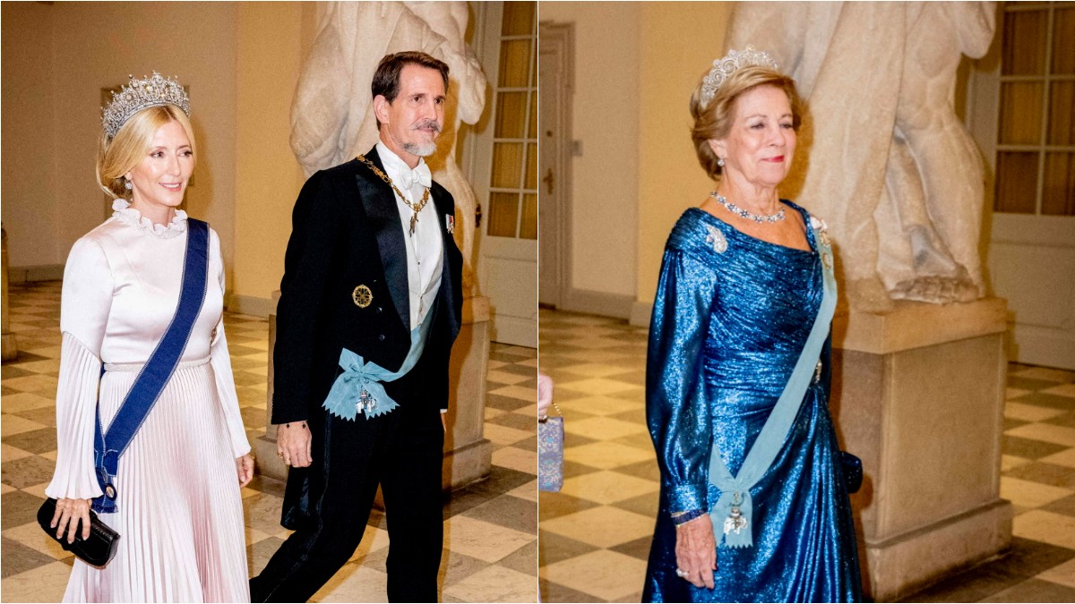 Παύλος – Μαρί Σαντάλ: Με την Άννα Μαρία στα γενέθλια του πρίγκιπα Κρίστιαν της Δανίας