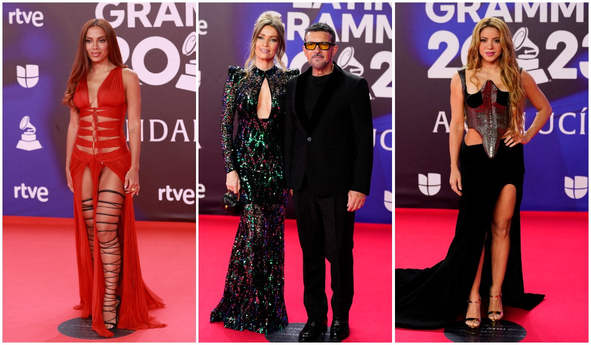 Latin Grammy Awards 2023: Οι εντυπωσιακές παρουσίες στο κόκκινο χαλί στη Σεβίλλη