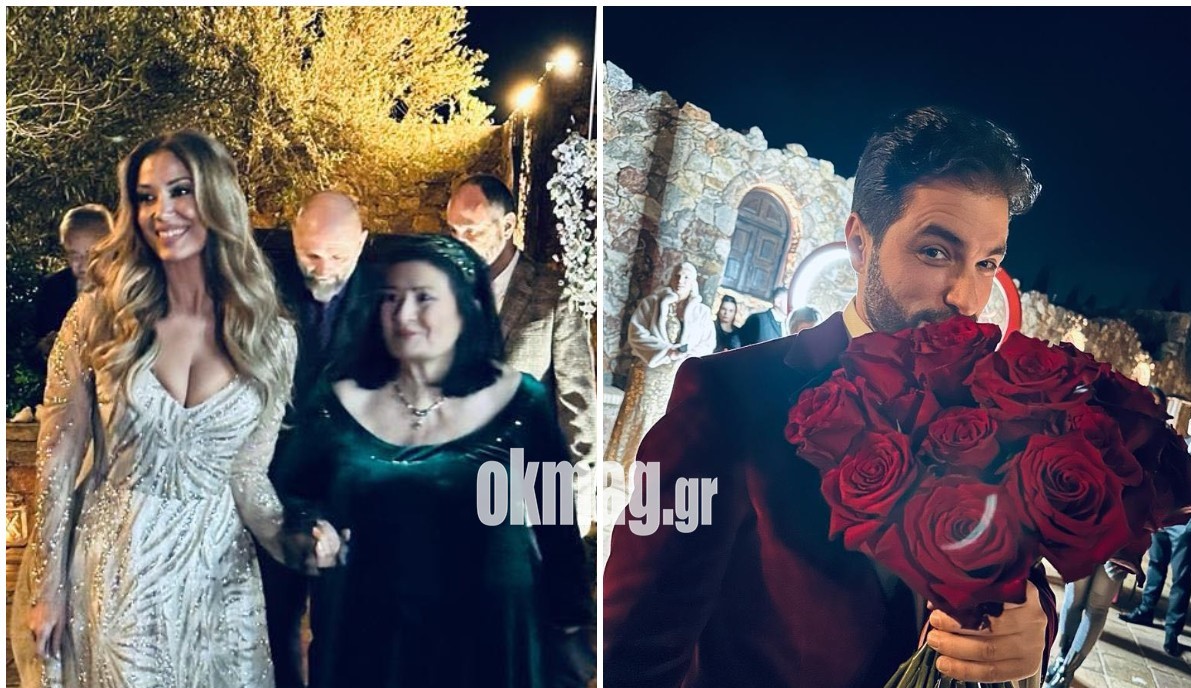 Iota Tsiprekidou – Agelos Andrianos: Christmas wedding for the newlyweds – exclusive photos
