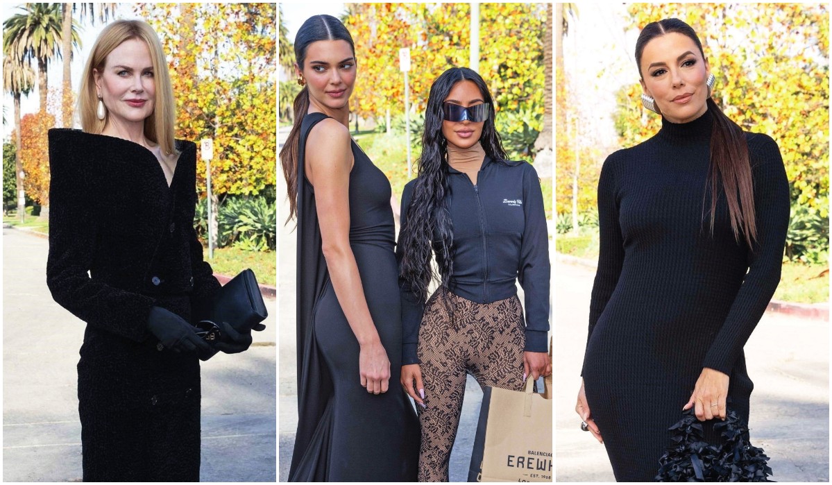 Τα glam looks στο fashion show του οίκου Balenciaga