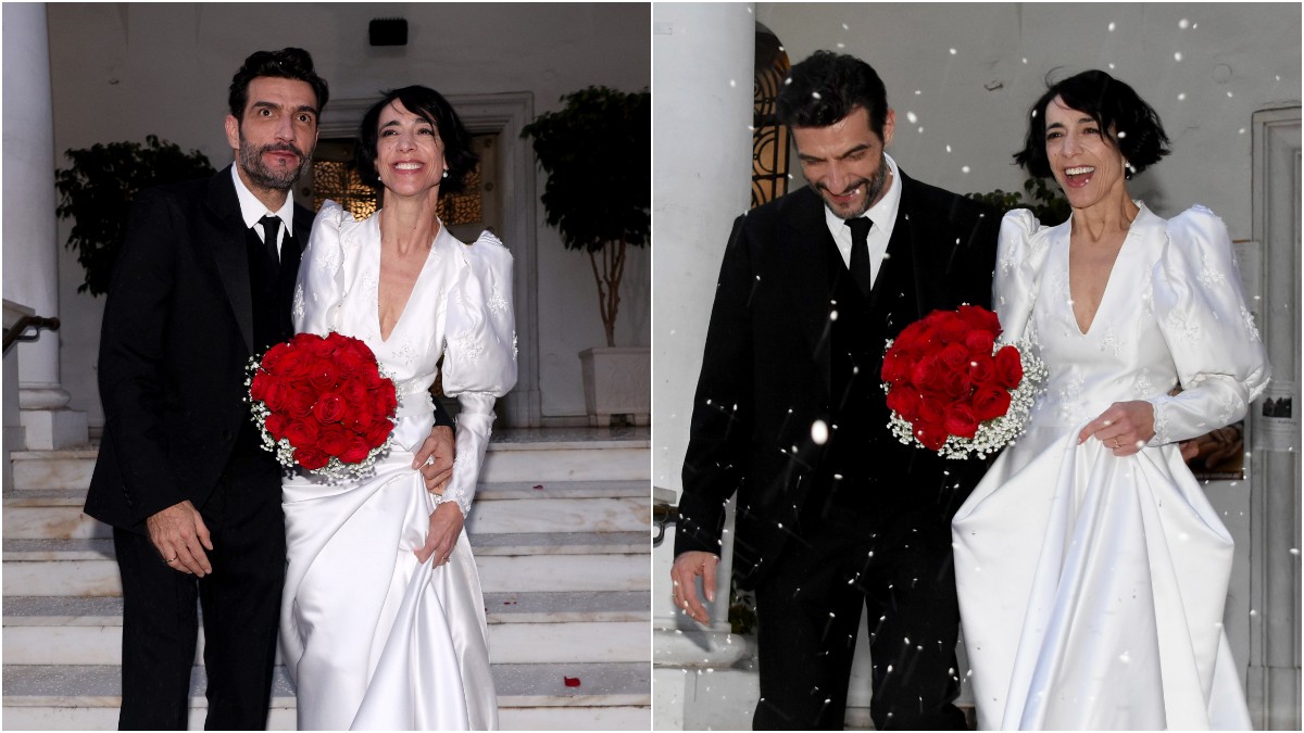 Νίκος Κουρής – Έλενα Τοπαλίδου: Το φωτογραφικό άλμπουμ του γάμου τους και οι λαμπεροί καλεσμένοι