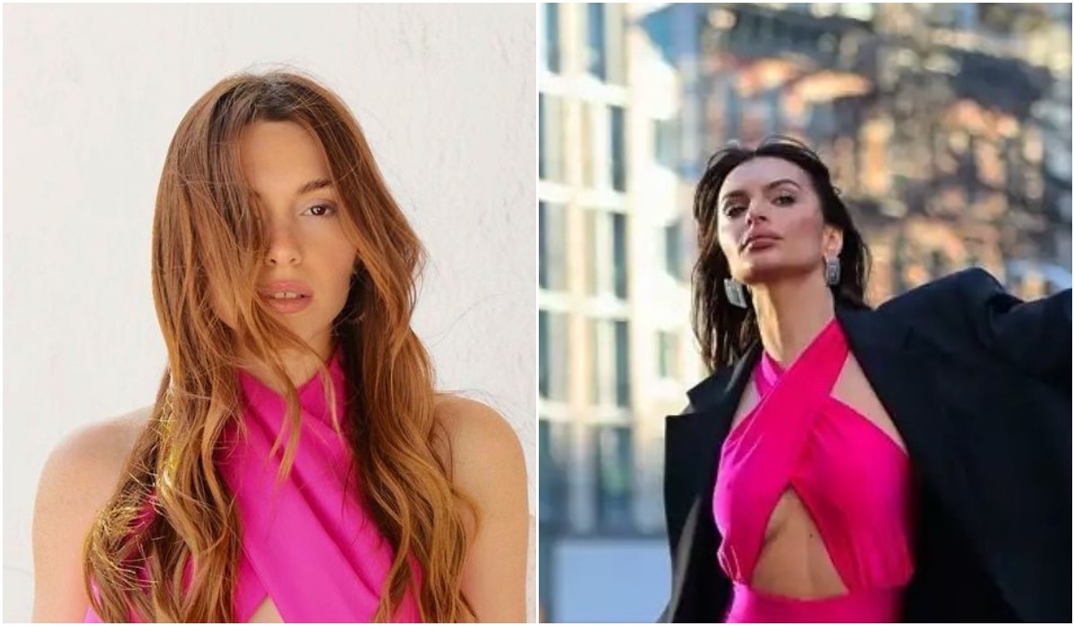 Ιωάννα Σιαμπάνη: Φόρεσε το ίδιο hot-pink jumpsuit με την Έμιλι Ραταϊκόφσκι