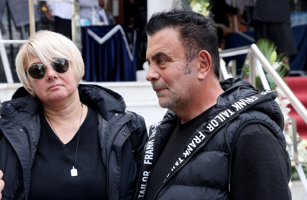 Η Ελένη Καρουσάκη και ο Χάρης Ακριτίδης.