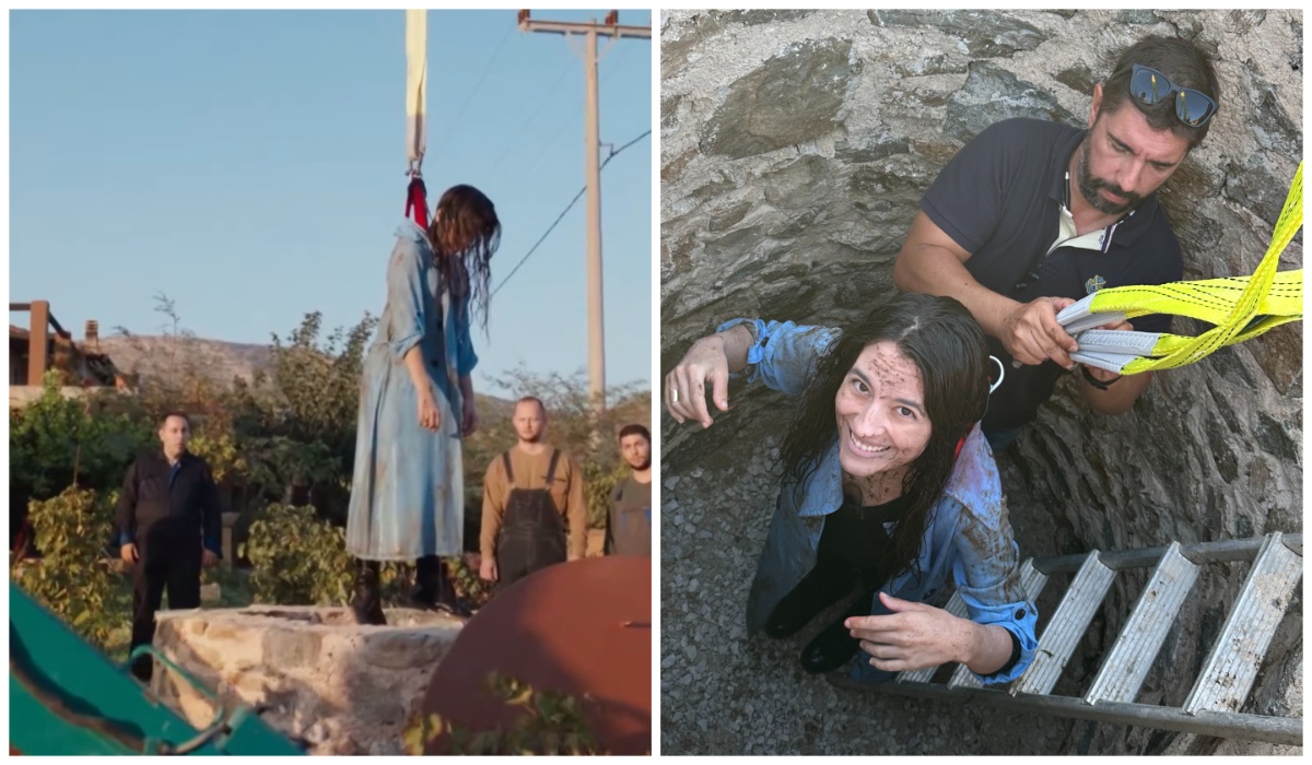 Famagusta: Backstage φωτογραφίες από τη συγκλονιστική στιγμή της ανάσυρσης του πτώματος από το πηγάδι