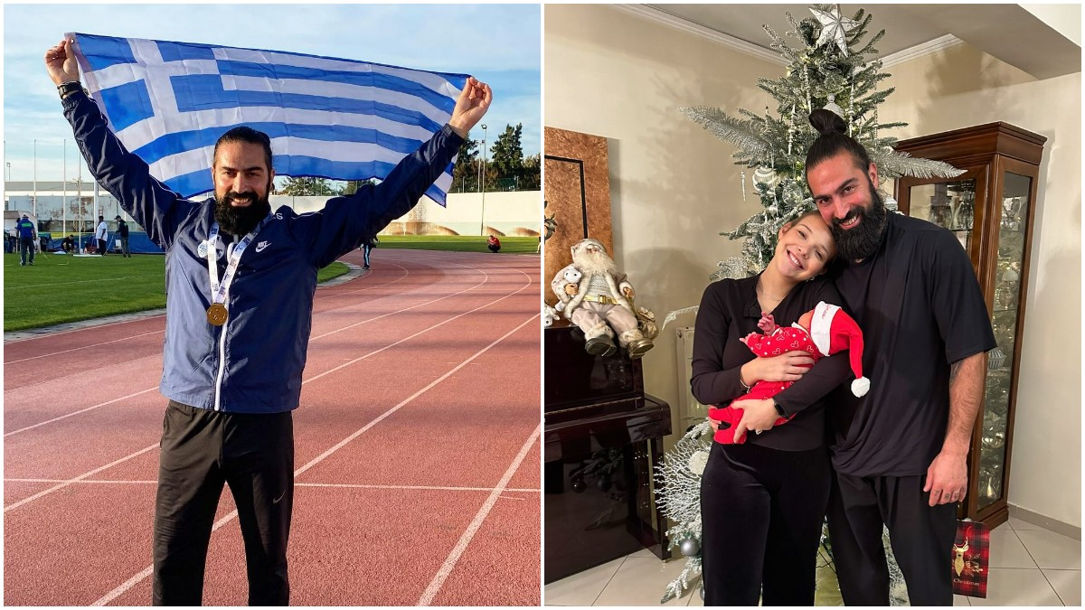Πατέρας ο Παραολυμπιονίκης Μιχάλης Σεΐτης – Έκανε αλλαγή χρόνου αγκαλιά με το μωρό του