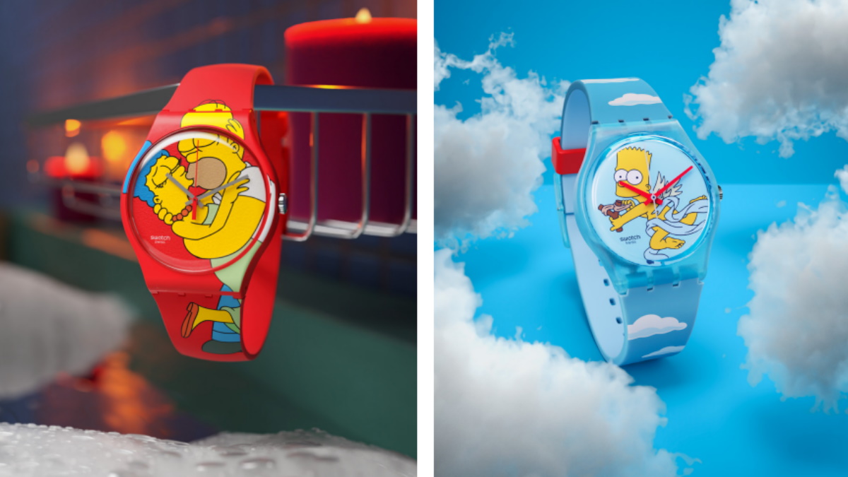 Η Swatch σε συνεργασία με τους Simpsons φέρνει το τέλειο δώρο για του Αγίου Βαλεντίνου