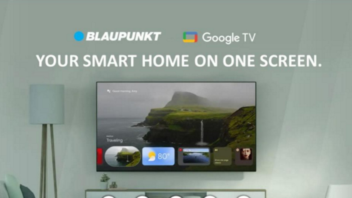 Blaupunkt Google TV υψηλής τεχνολογίας με τέλεια εικόνα και ήχο
