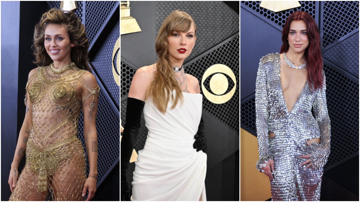 Grammys 2024: Οι εντυπωσιακές εμφανίσεις στο κόκκινο χαλί – Από το διχτυωτό φόρεμα της Μάιλι Σάιρους στη ντίσκο εμφάνιση της Ντούα Λίπα