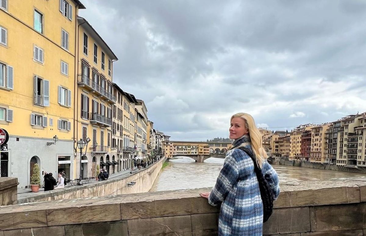 Ζέτα Μακρυπούλια: Οι φωτογραφίες από το ταξίδι της στη Φλωρεντία – Τα μέρη που επισκέφτηκε