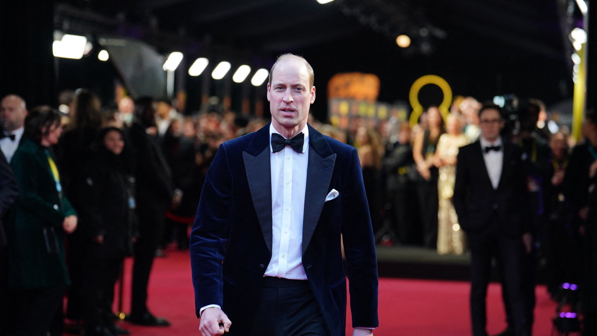 BAFTA 2024: Χωρίς την πριγκίπισσα Κάθριν στο κόκκινο χαλί ο πρίγκιπας Γουίλιαμ