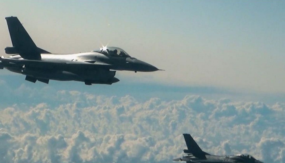 Χαλκιδική: Πτώση μαχητικού αεροσκάφους F-16