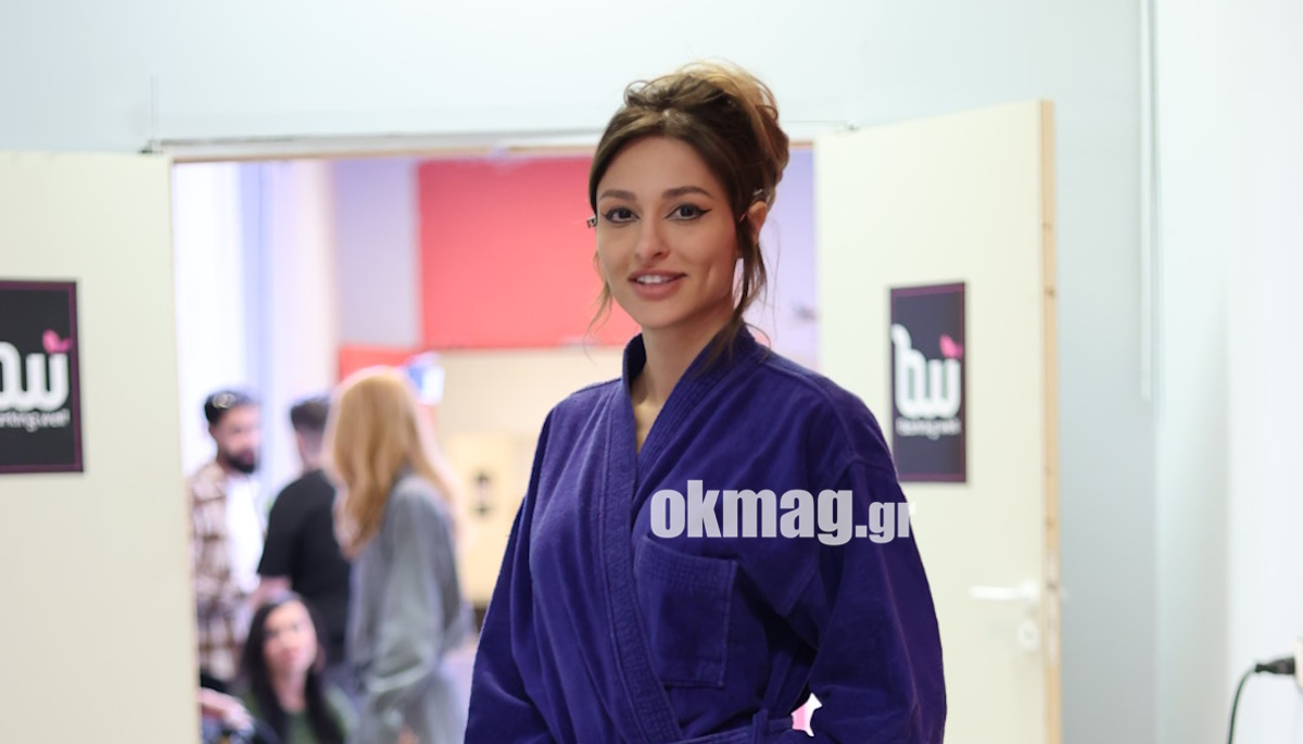 Ναυσικά Παναγιωτακοπούλου: Με το μπουρνούζι στα backstage του J2US