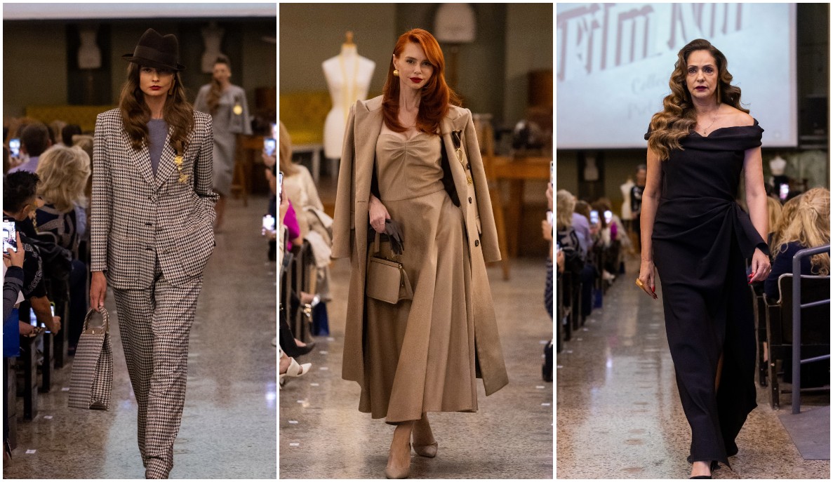 Athens Fashion Week: Οι celebrities που περπάτησαν στην παρουσίαση της Film Noir κολεξιόν του Vassilis Zoulias