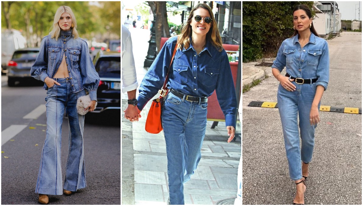 Denim on denim: Πώς υιοθετούν οι celebrities την τάση του 2024