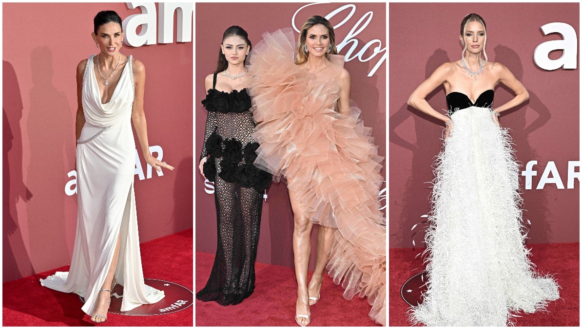 amfAR Cannes Gala: Τα καλύτερα looks στο κόκκινο χαλί – Ποια celebrity επέλεξε Celia Kritharioti