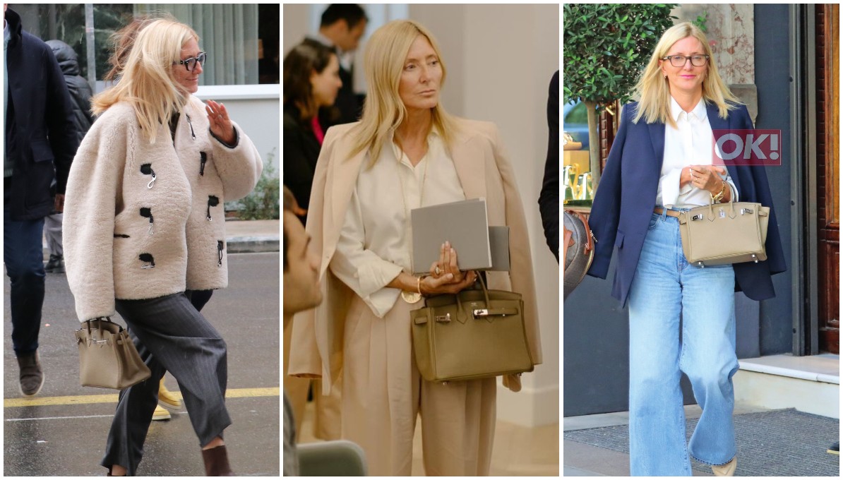 Μαρί Σαντάλ: Με power suit και συλλεκτική τσάντα Hermès Birkin σε κοινή εμφάνιση με τον Παύλο – Πού την έχει κρατήσει ξανά;
