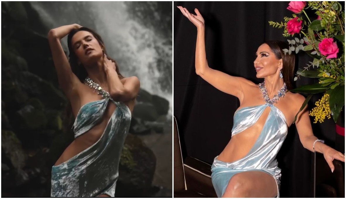 Με την ίδια τολμηρή Celia Kritharioti δημιουργία, Αλεσάντρα Αμπρόζιο και  Δέσποινα Βανδή – Ποια τη φόρεσε πρώτη