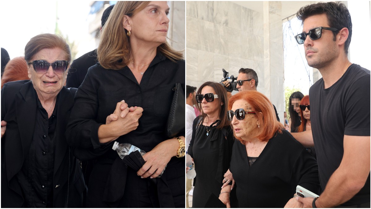 Θλίψη στο τελευταίο αντίο στη Δέσποινα Στυλιανοπούλου