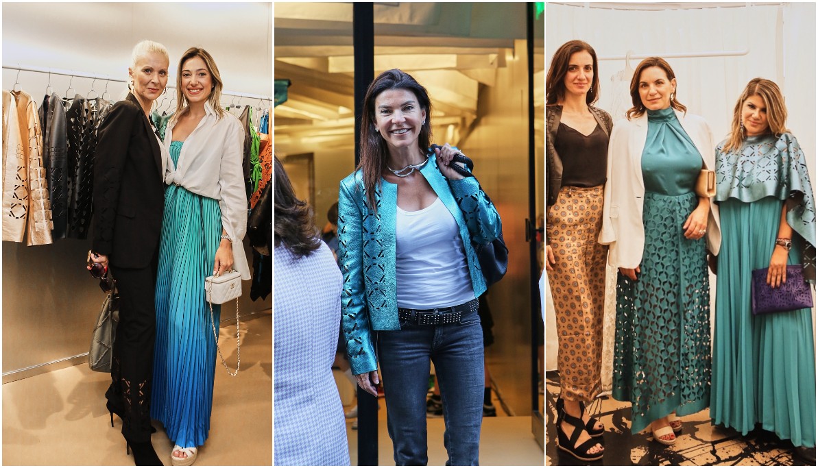 Κεφαλογιάννη, Βερνίκου, Γκαγκάκη σε glam fashion πάρτι στην Αθήνα
