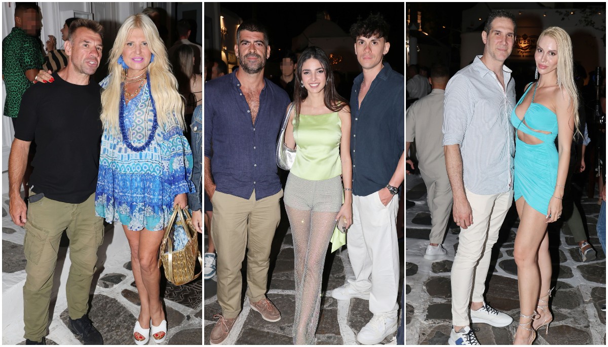 Οι βραδινές εμφανίσεις των celebrities στη Μύκονο