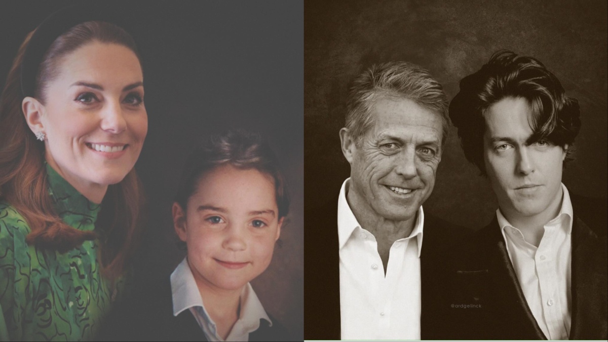 Όταν οι celebrities αγκαλιάζουν τον νεότερο εαυτό τους! Φωτογραφίες και βίντεο