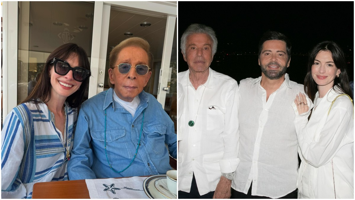 Αν Χάθαγουεϊ: Διακοπές στην Ελλάδα με τον Valentino