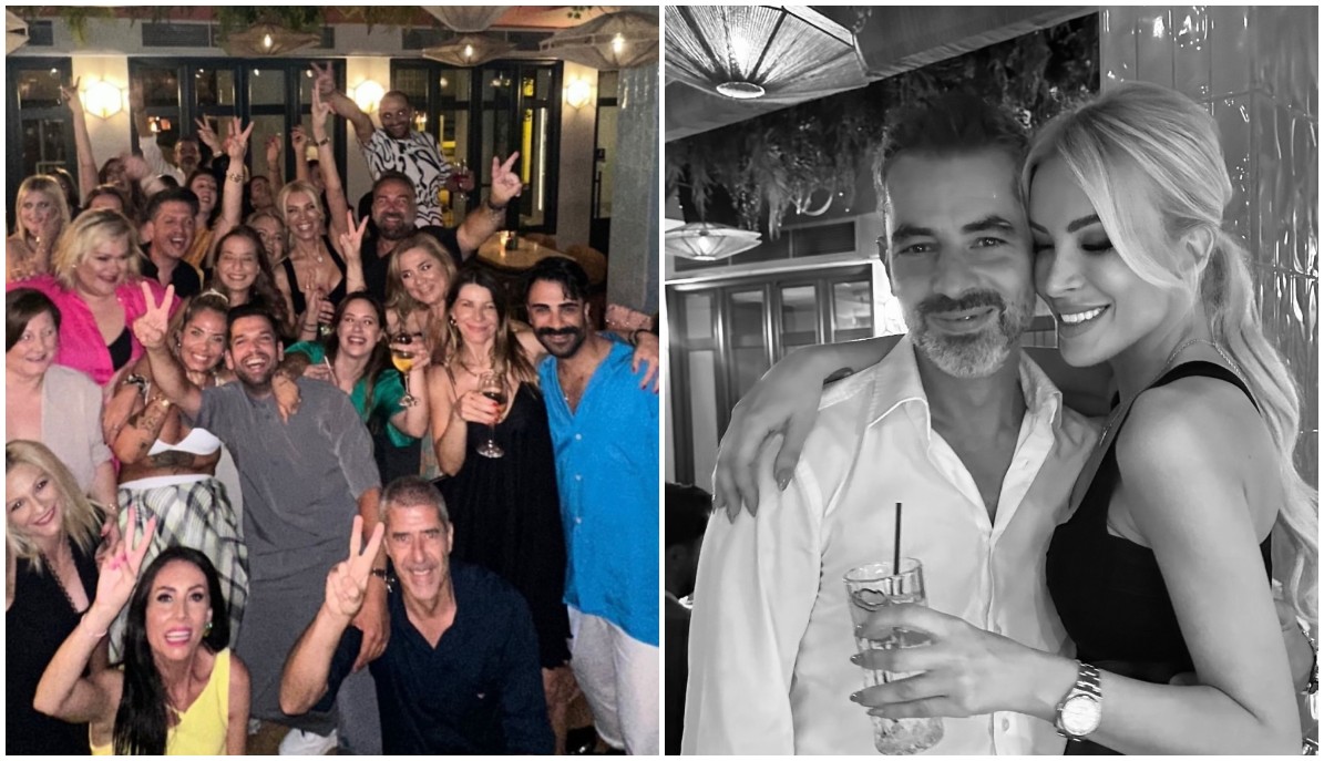 Κατερίνα Καινούργιου: Ο καλοκαιρινός χορός της στο εστιατόριο του συντρόφου της, Παναγιώτη Κουτσουμπή