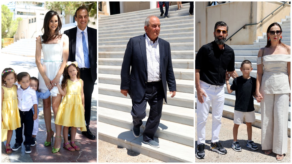 Γιώργος και Εύα Παπανικολάου: Ο δήμαρχος Γλυφάδας βάφτισε το τέταρτο παιδί του