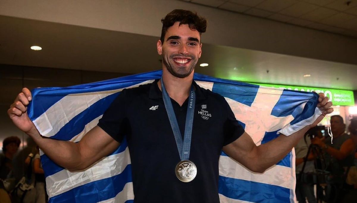 Ολυμπιακοί Αγώνες 2024: Η ανάρτηση του Απόστολου Χρήστου μετά το αργυρό μετάλλιο στο ύπτιο κολύμβησης