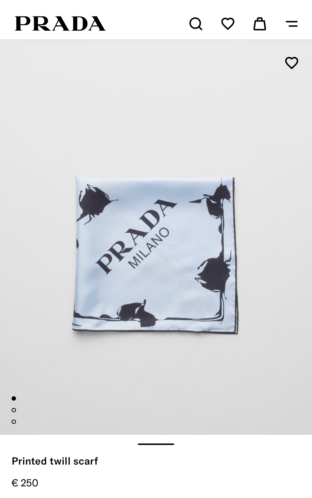 φουλάρι prada