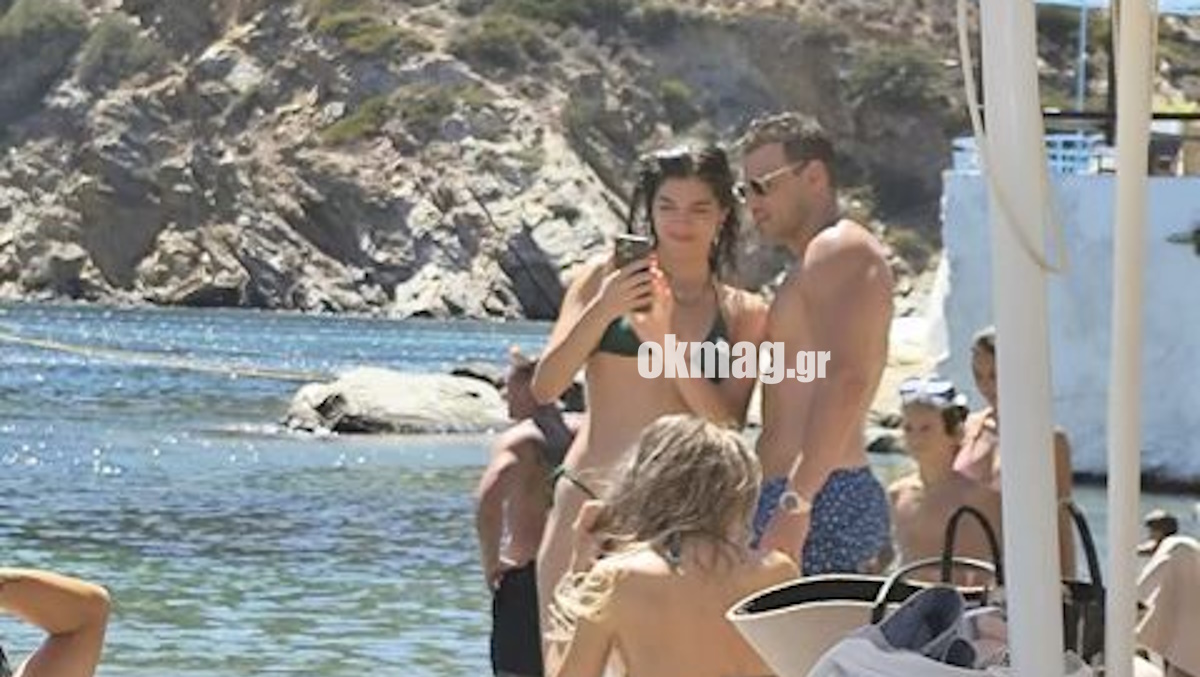 Δημήτρης Φιντιρίκος – Μελίνα Νικολαΐδη: Μαζί στη Σίφνο – Αποκλειστικές φωτογραφίες